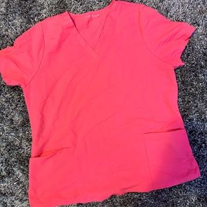 Mandala Brand, Hot Pink Scrub Top